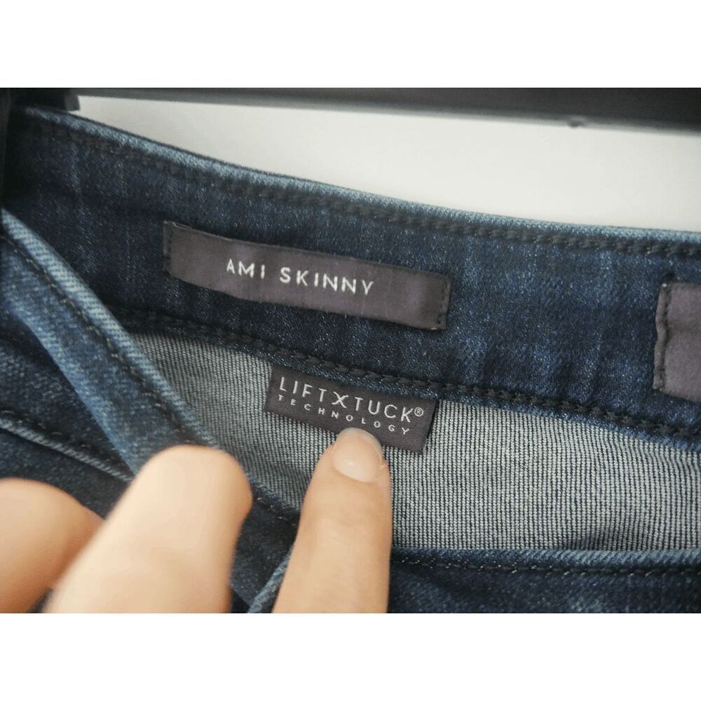 NYDJ Higher Rise Ami Skinny Jeans Lift Tuck Stretch Denim Size 10 - Picture 6 of 8
